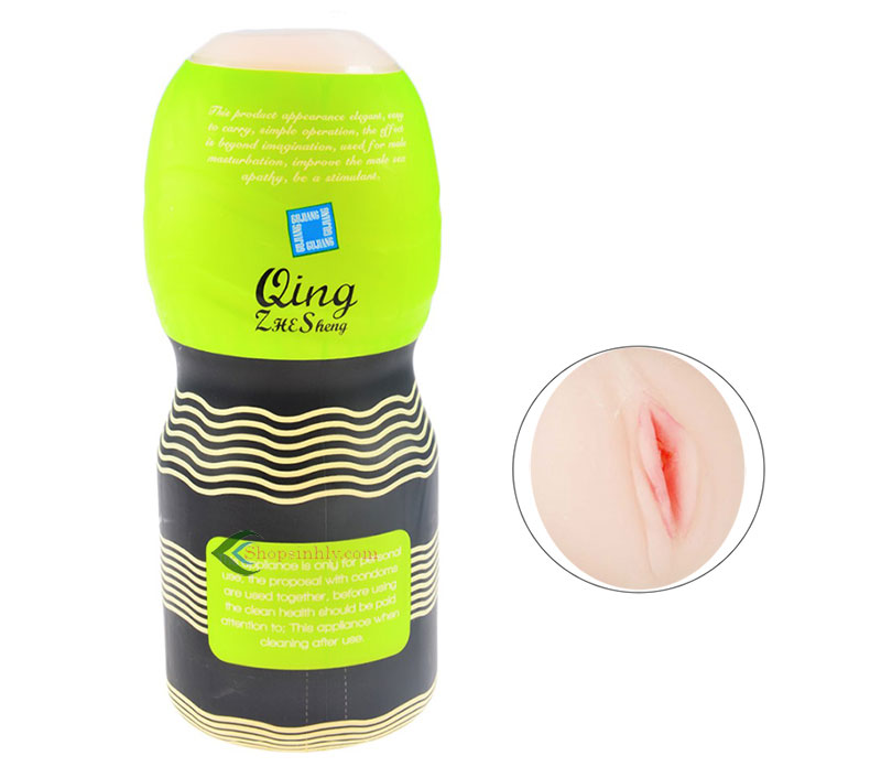 Cốc Thủ Dâm Âm Đạo Giả Qing Silicone Cao Cấp Giải Tỏa Sinh Lý