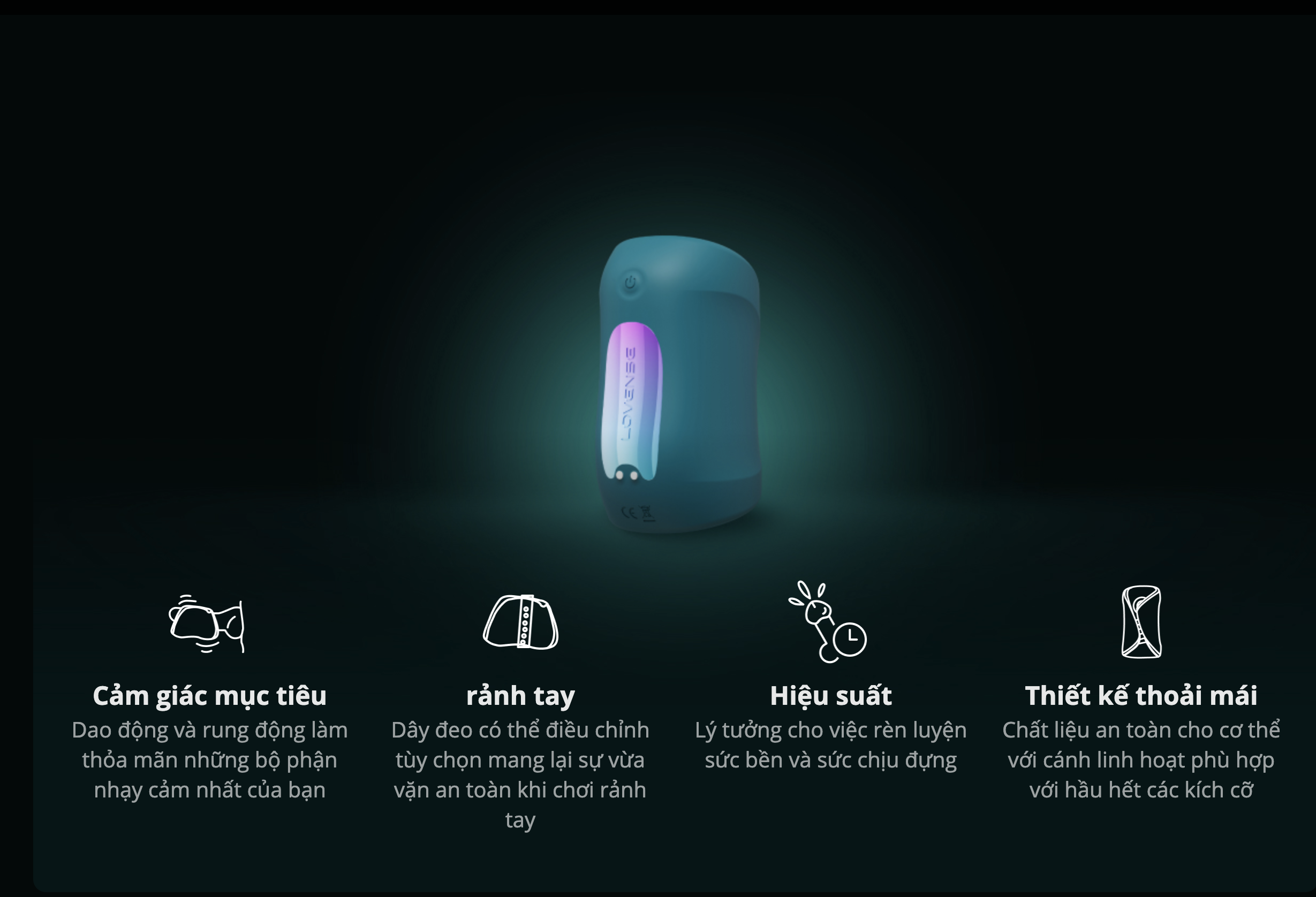 Máy Massage Dương Vật Thông Minh Điều Khiển Qua App Giá Tốt