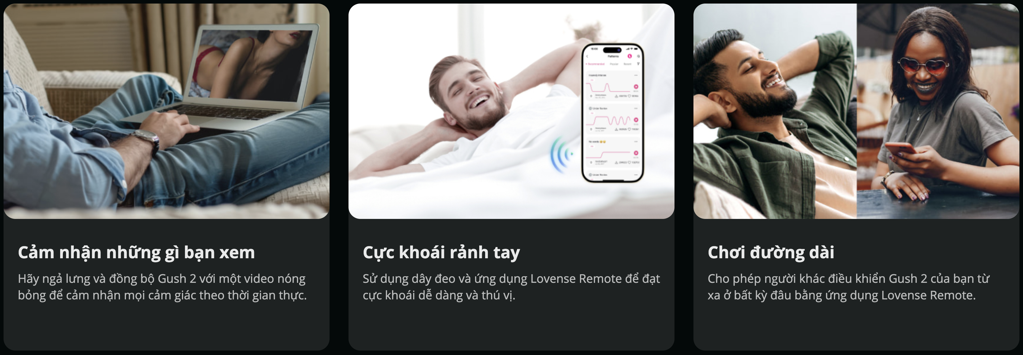 Máy Massage Dương Vật Thông Minh Điều Khiển Qua App Giá Tốt