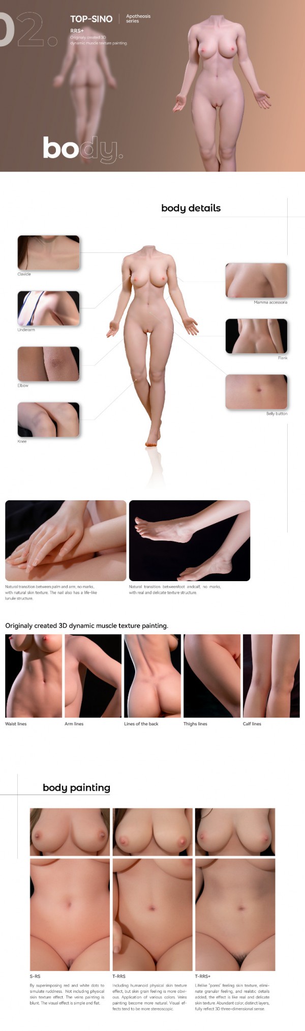 Búp bê tình dục Top Sino Japan chân thực silicone bạch kim