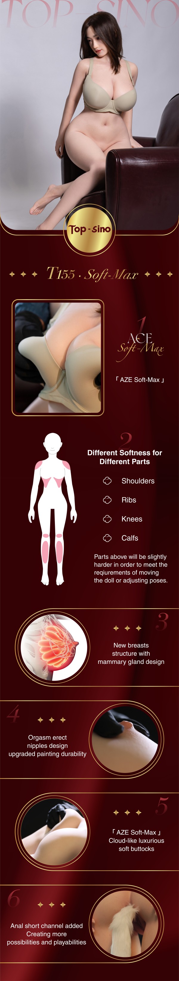 Búp Bê Tình Dục Cao Cấp Sino Japan Siêu Mềm Mông Nảy Chân Thon Migao