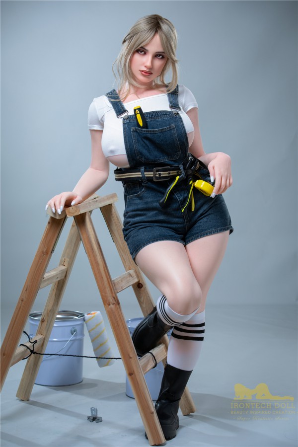 Búp bê IronTech Doll Luna 160cm mắt màu ngầu ngực lớn da mịn tự nhiên