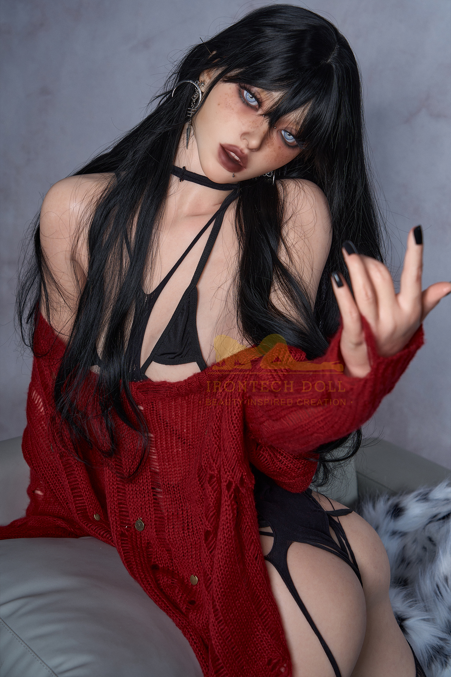 Búp Bê Tình Dục Cao Cấp Như Thật IronTech Doll - Cô Nàng Thích Xỏ Khuyên Bailey - 161cm