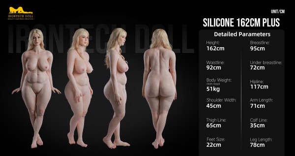 Búp búp IronTech Doll Celine Ver 2 BBW 162cm chuẩn Nhật