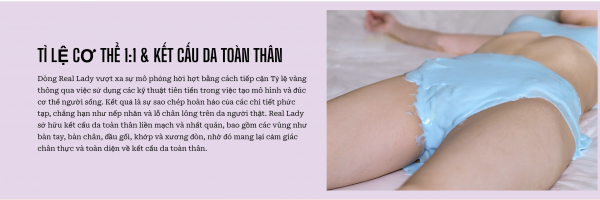 Búp bê tình dục cao cấp Nabi 170cm giống người thật sexy