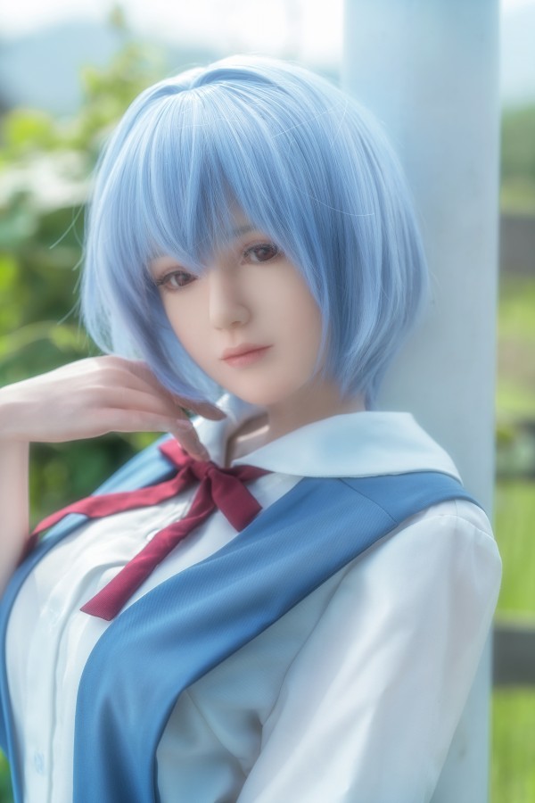 Búp bê tình dục anime Rei Ayanami 156cm silicon cao cấp chân thực