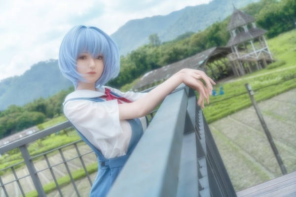 Búp bê tình dục anime Rei Ayanami 156cm silicon cao cấp chân thực