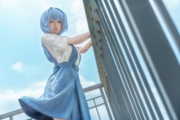 Búp bê tình dục anime Rei Ayanami 156cm silicon cao cấp chân thực