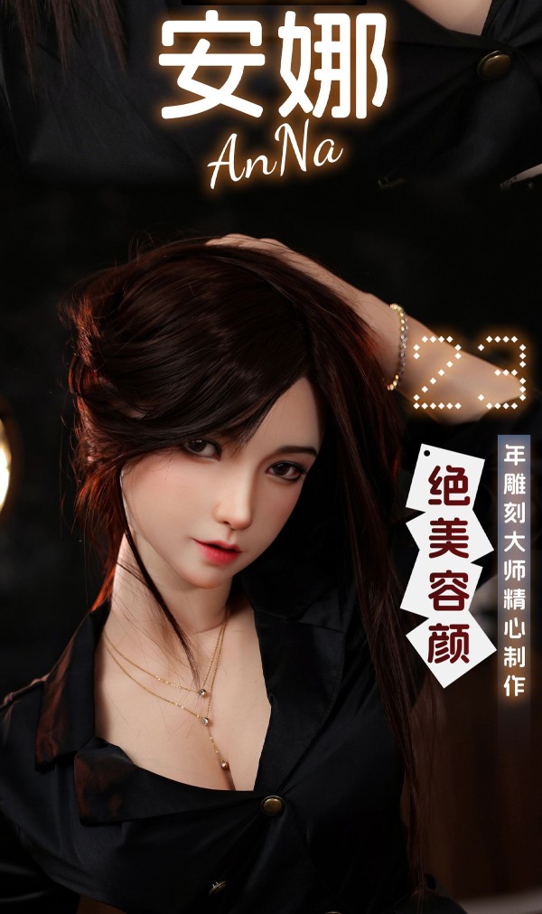 Búp bê tình dục JY Doll Anna cằm đóng mở full silicon 163cm