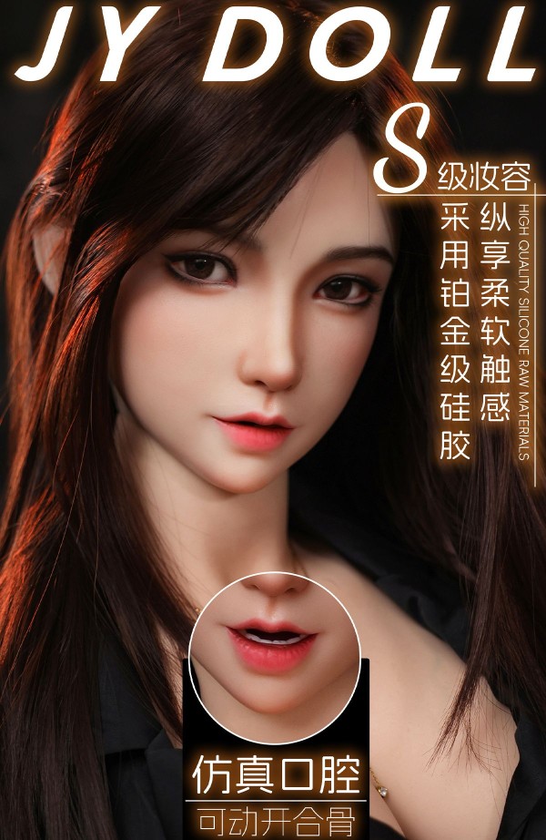 Búp bê tình dục JY Doll Anna cằm đóng mở full silicon 163cm