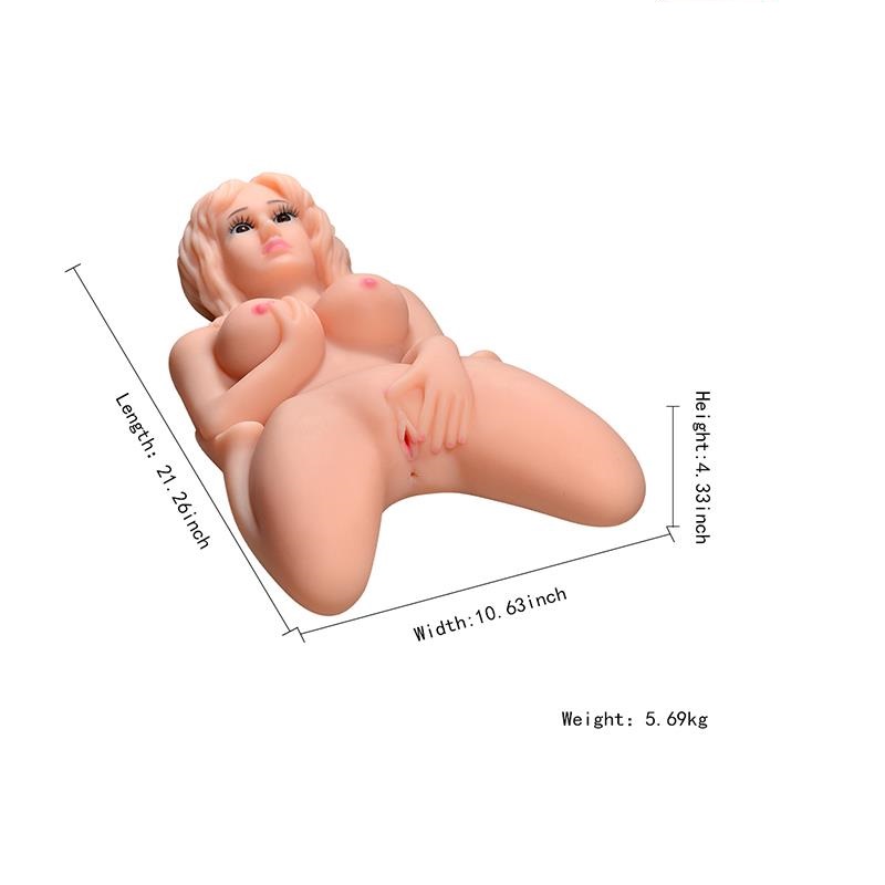 Búp bê tình yêu silicon gợi tình Eros Sexy Doll nhỏ gọn dễ dùng