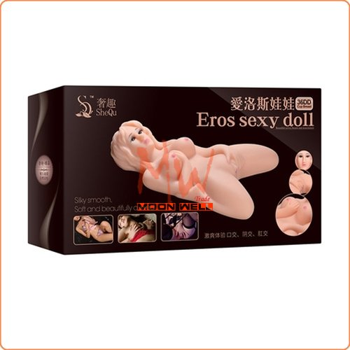 Búp bê tình yêu silicon gợi tình Eros Sexy Doll nhỏ gọn dễ dùng