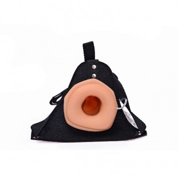 Loveaider 7-Mode Hollow Strap-On Vibrating Penis Enhancer Soft