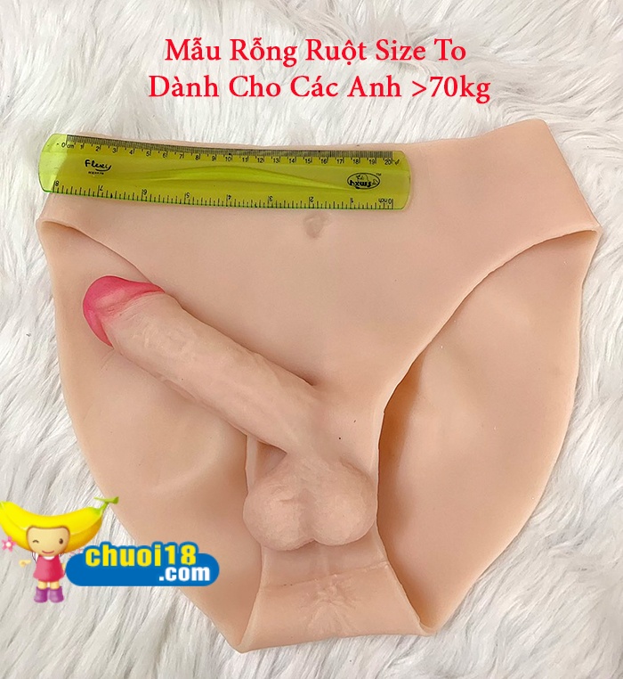 Quần Lót Dương Vật Giả Rỗng Ruột Tăng Phong Độ Hàng Mỹ