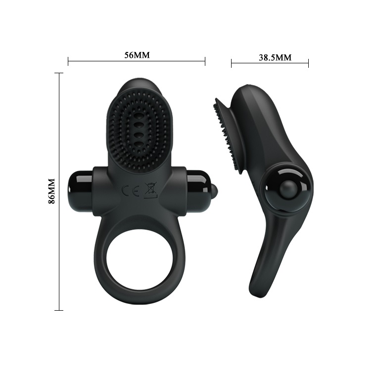 Vòng Rung Dương Vật 10 Chế Độ Kích Thích Mạnh Mẽ - Prettylove