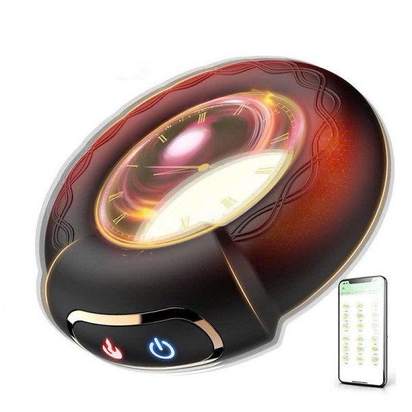 Vòng Rung Massage Dương Vật Có Sưởi Ấm Điều Khiển Từ Xa Bền Đẹp