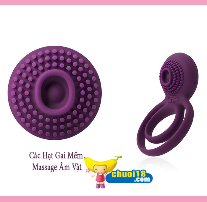 Vòng Rung Svakom Tammy Liếm Mạnh Mẽ Kèm Quai Đeo Tiện Lợi