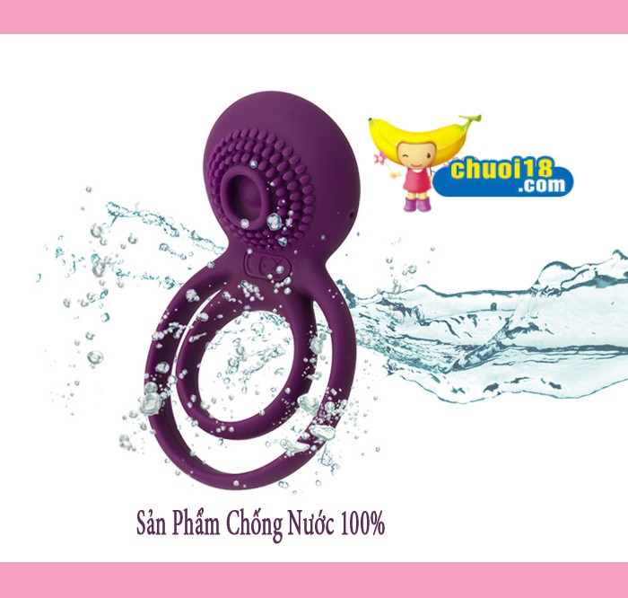 Vòng Rung Svakom Tammy Liếm Mạnh Mẽ Kèm Quai Đeo Tiện Lợi