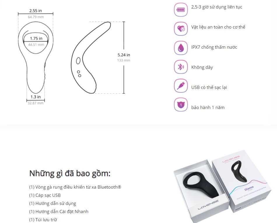 vòng đeo rung lovense điều khiển app cực đã vòng đeo rung lovense điều khiển app cực đã