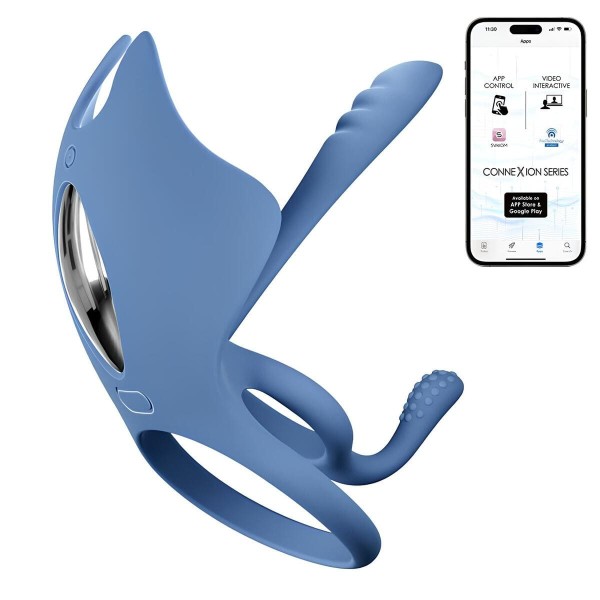 Vòng Rung Lưỡi Liếm Svakom Barzillai Điều Khiển Từ Xa Cao Cấp