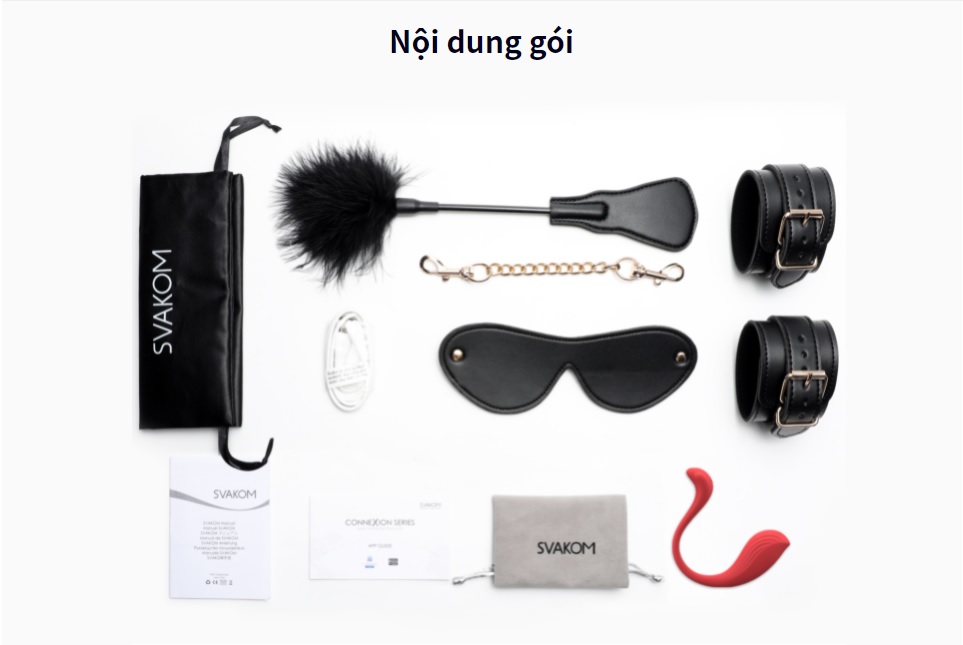 Hộp Quà Tặng BDSM Svakom Phoenix Neo Trứng Rung Điện Thoại