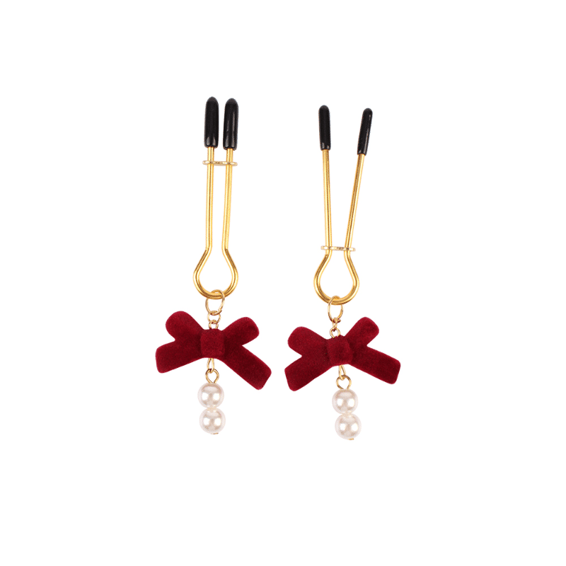 Bộ Kẹp Đầu Ti Ngọc Trai Senuelo Cao Cấp Phụ Kiện Gợi Cảm