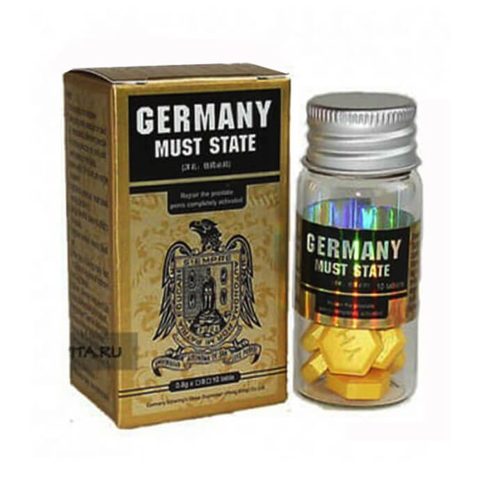 Thuốc cường dương thảo dược Germany Must State nhập Đức chính hãng 