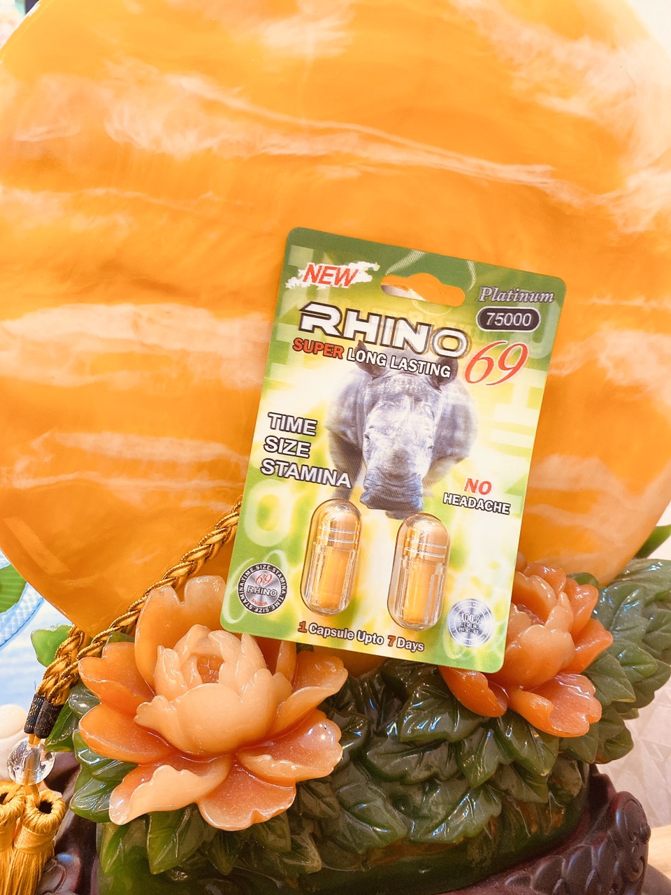 Thảo dược cường dương kéo dài xuất tinh Rhino 69 USA 