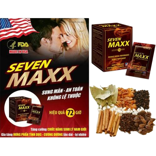  Kho sỉ Thảo Dược Cường Dương Chính Hãng USA - Seven Max  tốt nhất 