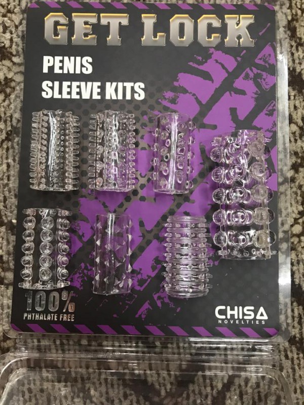 Bộ 7 bao cao su đôn khúc Get Lock silicon mềm mại kích thích