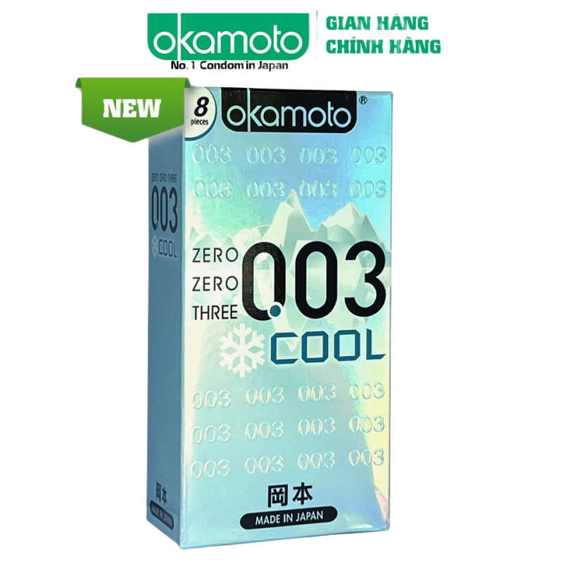  Cửa hàng bán Bao Cao Su Okamoto 0.03 Cool - Kéo Dài Thời Gian - Mang Lại Cảm Giác Mát Lạnh - Nhật giá rẻ 