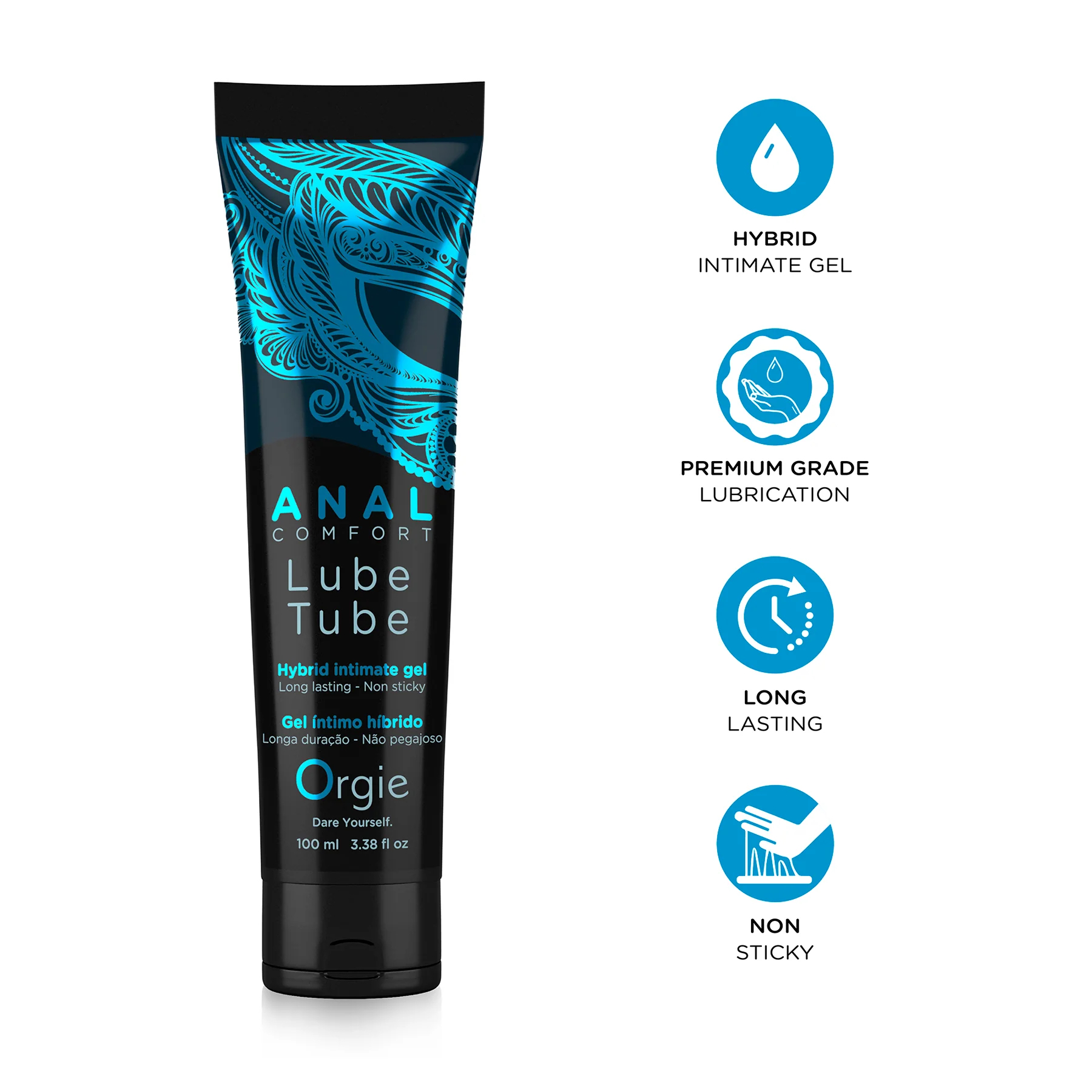 Gel bôi trơn hậu môn Orgie Anal Lube cao cấp 100ml nhập khẩu Bồ Đào Nha 