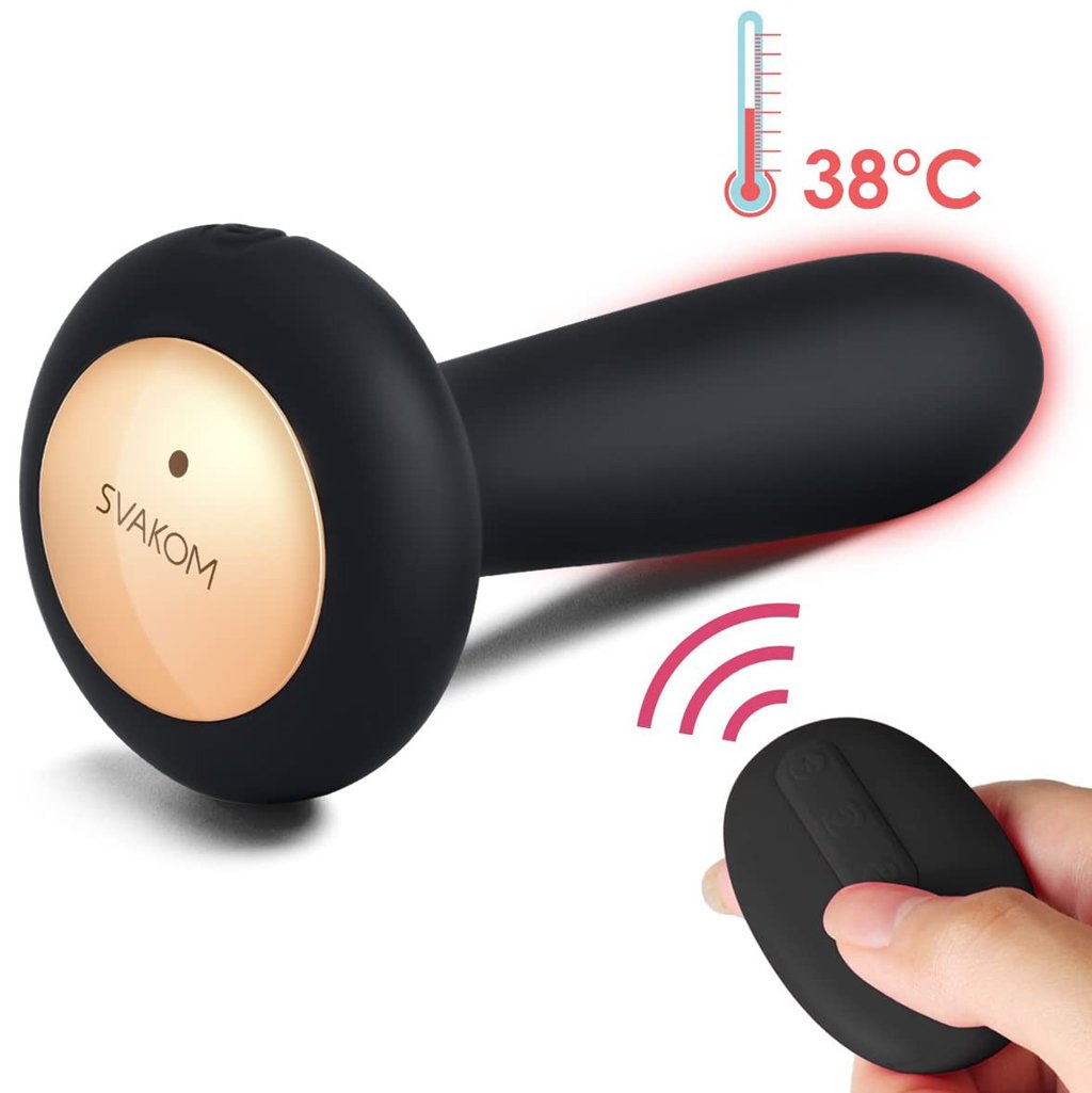Svakom Primo đồ chơi hậu môn sưởi ấm 38℃ 25 chế độ rung