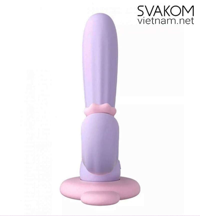 SVAKOM Bernice Dương Vật Giả 3 Nhánh Rung Bú Hút Cao Cấp