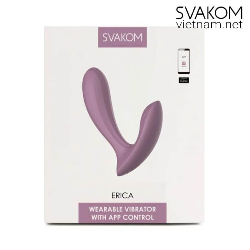 SVAKOM Erica điều khiển App kích thích điểm G âm vật tinh tế