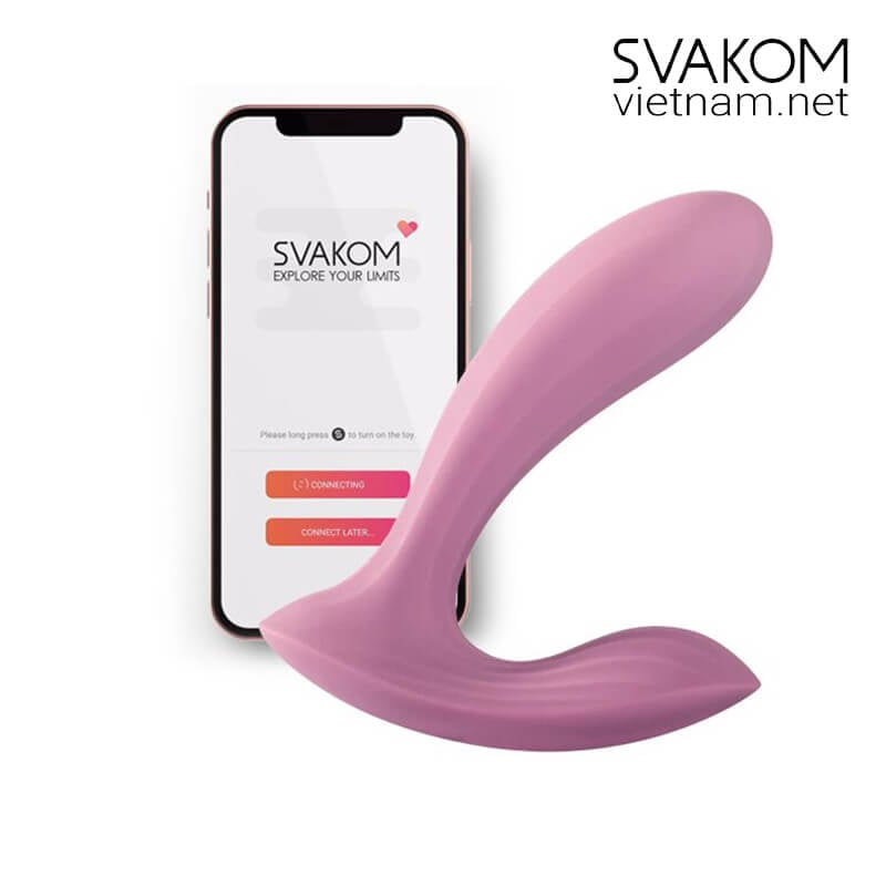 SVAKOM Erica điều khiển App kích thích điểm G âm vật tinh tế