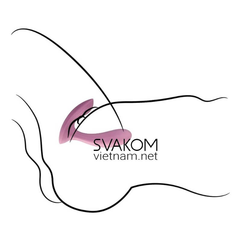 SVAKOM Erica điều khiển App kích thích điểm G âm vật tinh tế