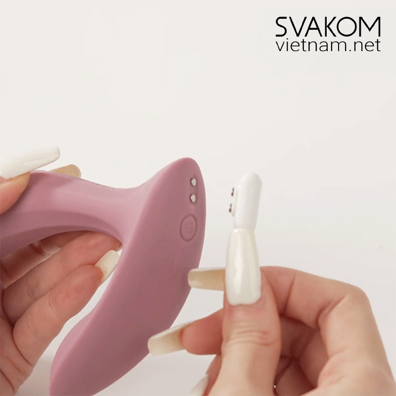SVAKOM Erica điều khiển App kích thích điểm G âm vật tinh tế