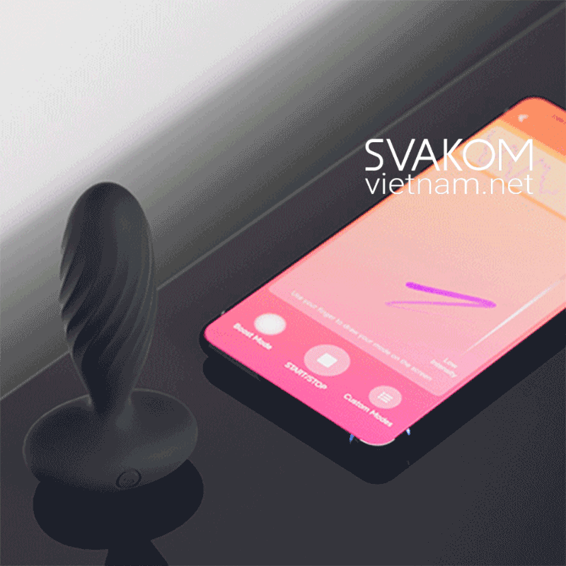 SVAKOM Jordan đồ chơi hậu môn rung thụt điều khiển app công nghệ mới SVAKOM Jordan đồ chơi hậu môn rung thụt điều khiển app công nghệ mới