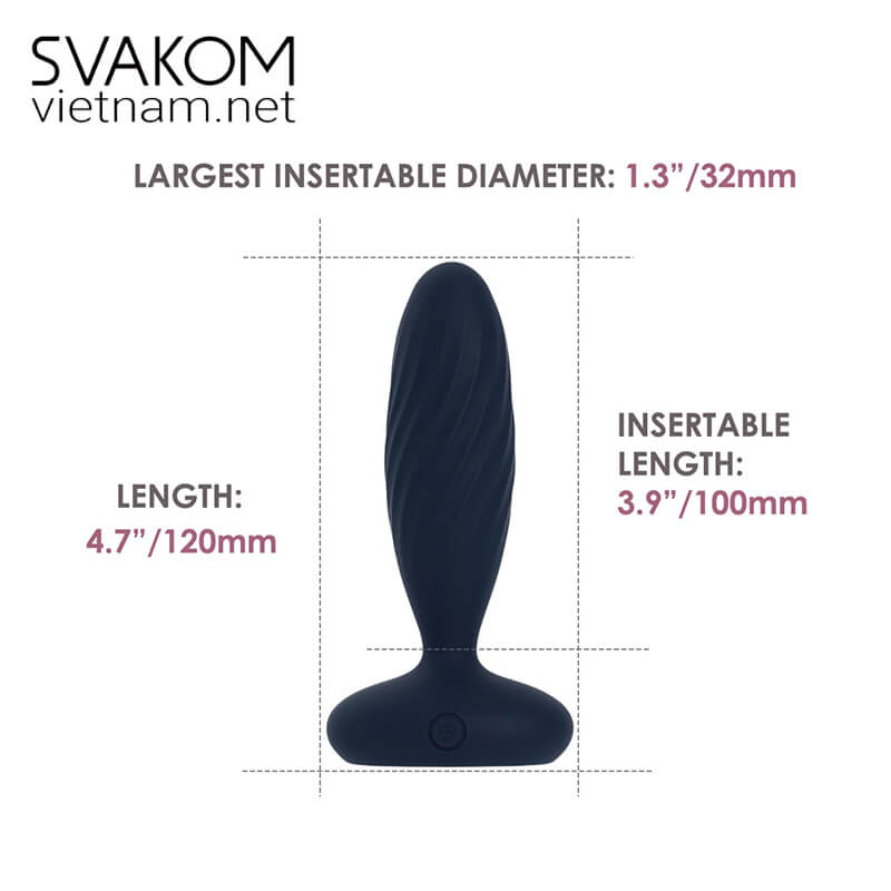 SVAKOM Jordan đồ chơi hậu môn rung thụt điều khiển app công nghệ mới SVAKOM Jordan đồ chơi hậu môn rung thụt điều khiển app công nghệ mới