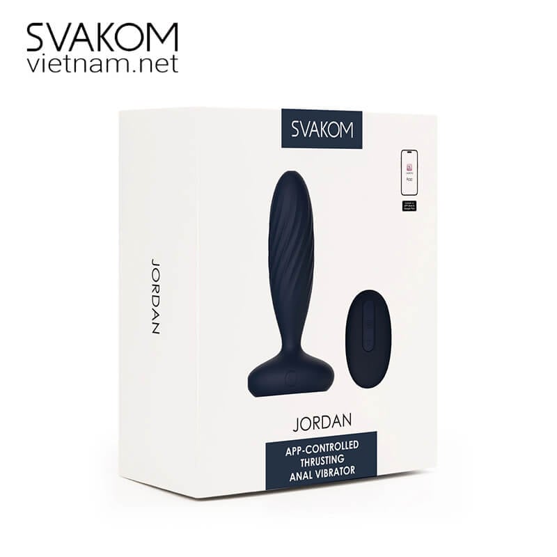 SVAKOM Jordan đồ chơi hậu môn rung thụt điều khiển app công nghệ mới SVAKOM Jordan đồ chơi hậu môn rung thụt điều khiển app công nghệ mới