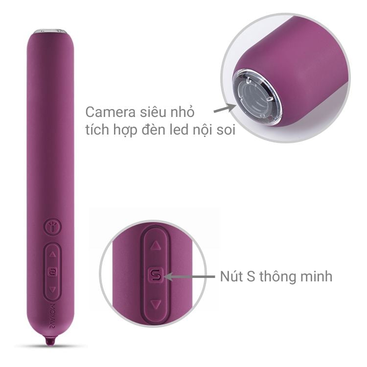 SVAKOM Siime Máy Rung Kích Thích Có Camera Nội Soi Độc Đáo