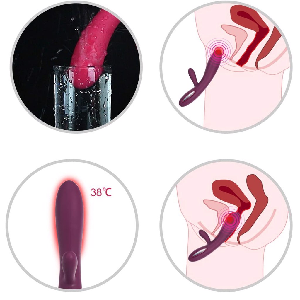 SVAKOM Lester dương vật giả rung 2 nhánh kích thích điểm G siêu phê SVAKOM Lester dương vật giả rung 2 nhánh kích thích điểm G siêu phê