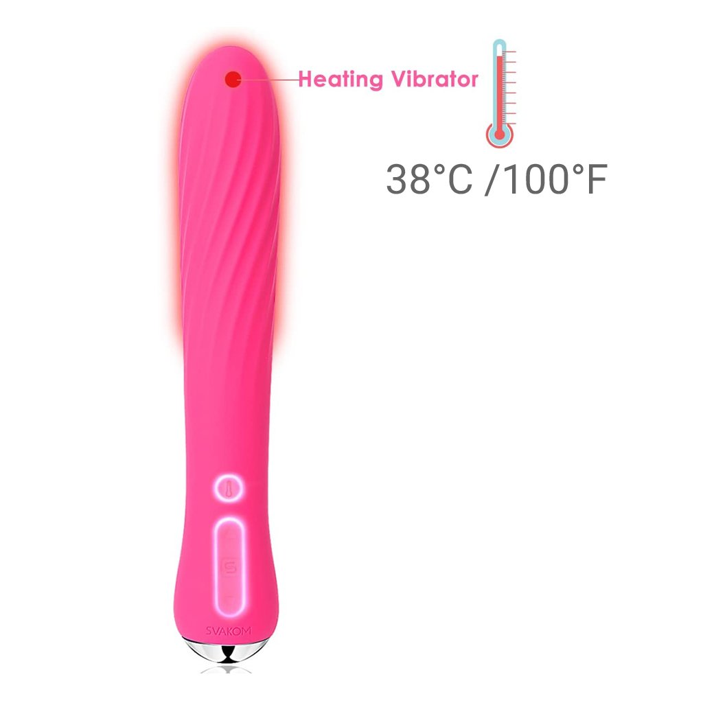 SVAKOM Anya Máy Rung Massage Điểm G Có Sưởi Ấm 26 Tần Số