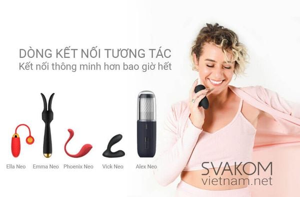 SVAKOM Emma Neo chày rung điểm G cao cấp công nghệ hiện đại tiện ích