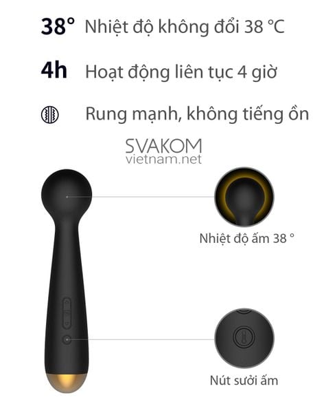 SVAKOM Emma Neo chày rung điểm G cao cấp công nghệ hiện đại tiện ích