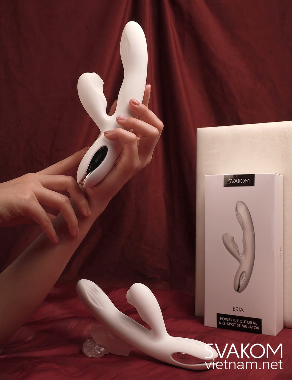 SVAKOM Eria đồ chơi tình dục 2 nhánh kích thích điểm G và âm vật