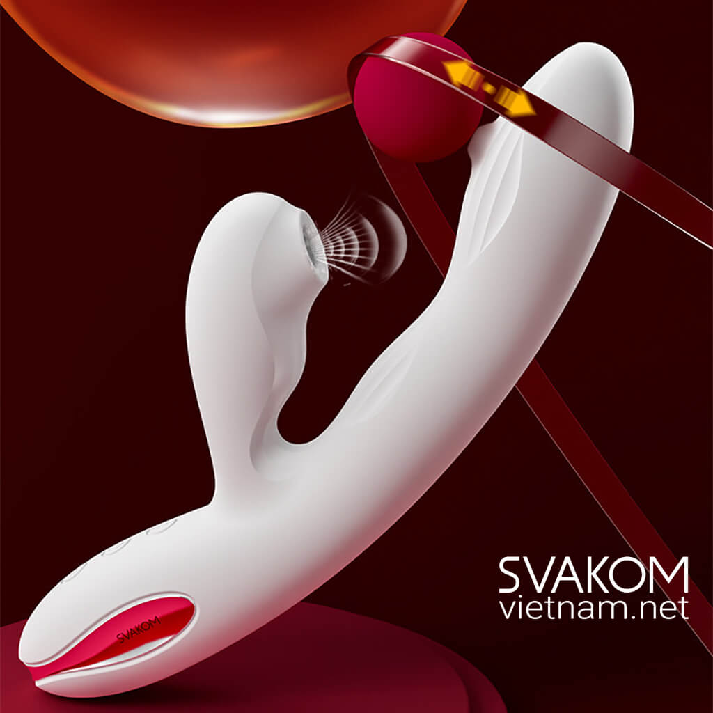 SVAKOM Eria đồ chơi tình dục 2 nhánh kích thích điểm G và âm vật
