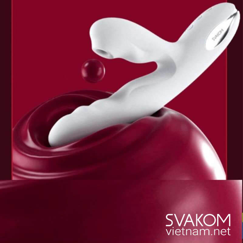 SVAKOM Veromca dương vật rung thụt bú hút sưởi ấm đa năng cao cấp