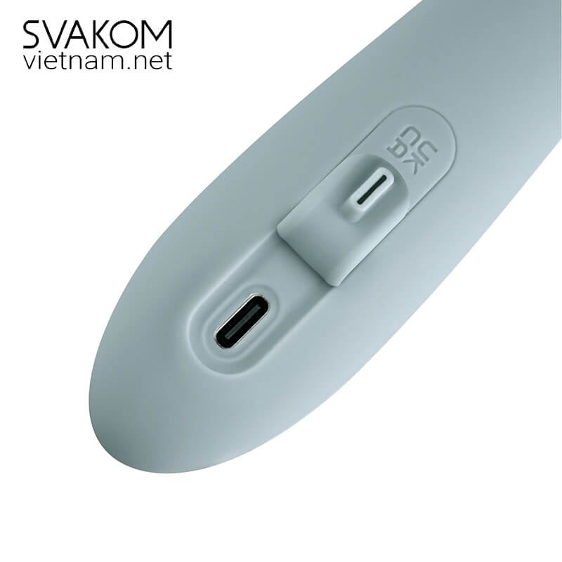 SVAKOM Chika sextoy điều khiển App 2 nhánh rung sưởi ấm 38°C cao cấp